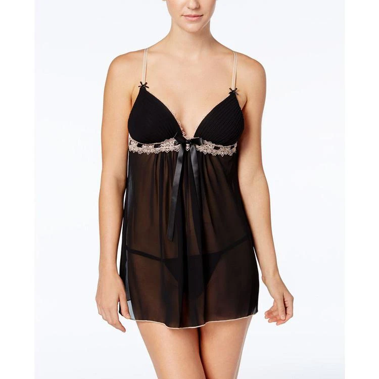 商品Linea Donatella|Babydoll 褶皱吊带睡衣,价格¥275,第1张图片