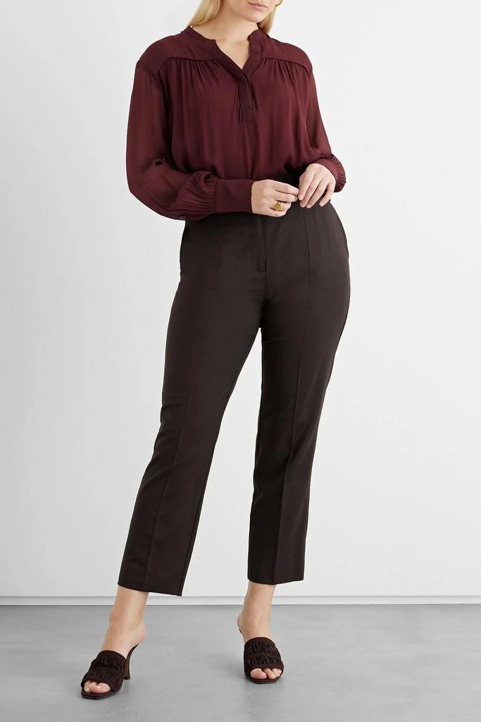 商品IRIS & INK|Imogen chiffon blouse,价格¥848,第5张图片详细描述