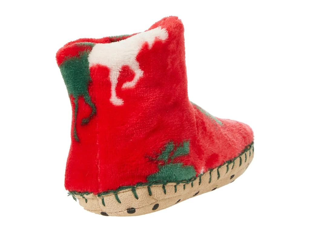 商品Hatley|Holiday Moose Fleece Slippers (Toddler/Little Kid),价格¥98,第5张图片详细描述