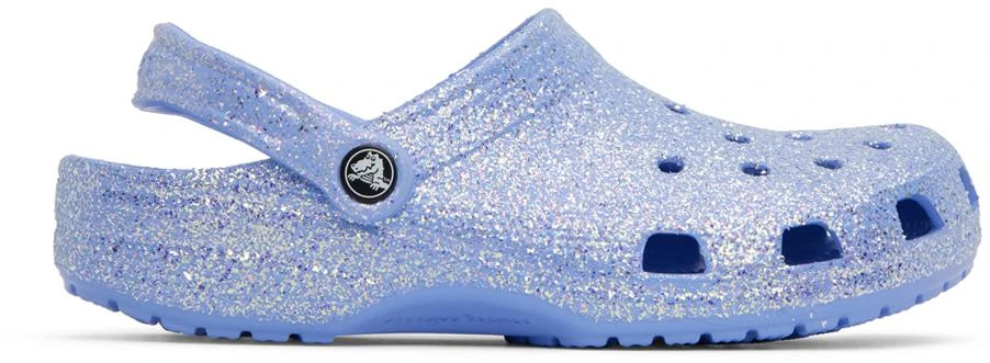 商品Crocs|Purple Classic Glitter Clogs,价格¥201,第1张图片