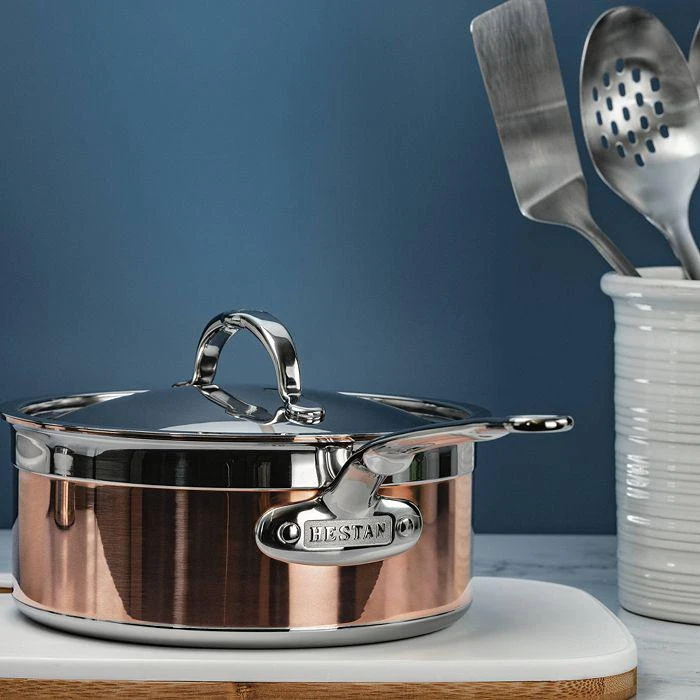 商品Hestan|CopperBond® 3-Quart Induction Copper Saucepan with Lid,价格¥2093,第4张图片详细描述