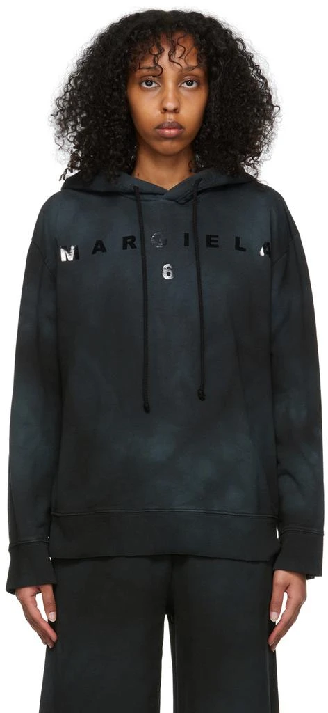 商品MAISON MARGIELA|Black Cotton Hoodie,价格¥913,第1张图片