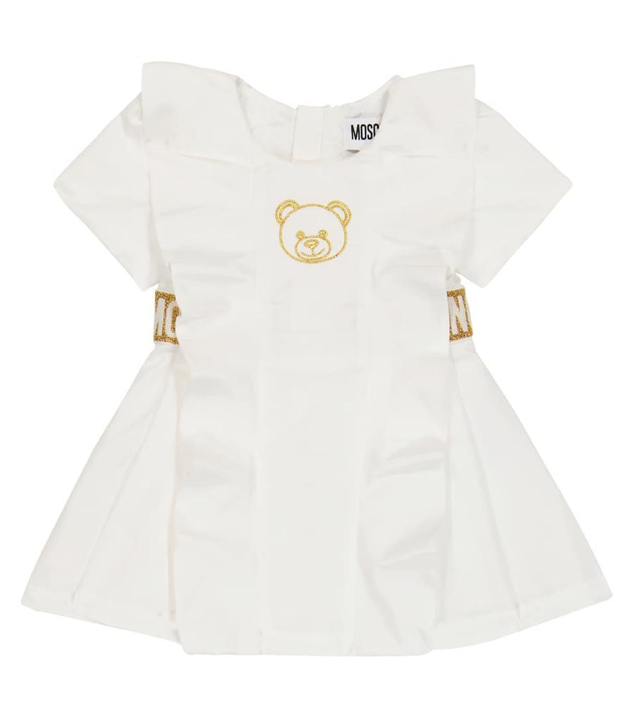 商品Moschino|婴幼儿 — 荷叶边连衣裙,价格¥1180,第1张图片
