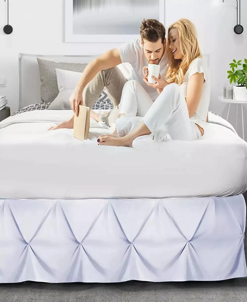 Bedding 14" Tailored Pinch Pleated Bedskirt, Queen 商品