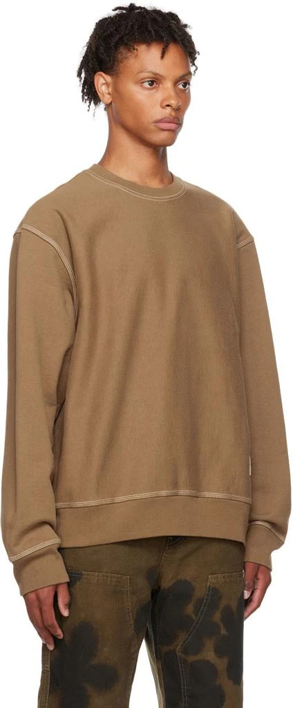 商品STUSSY|Brown Cotton Sweatshirt,价格¥524,第2张图片详细描述