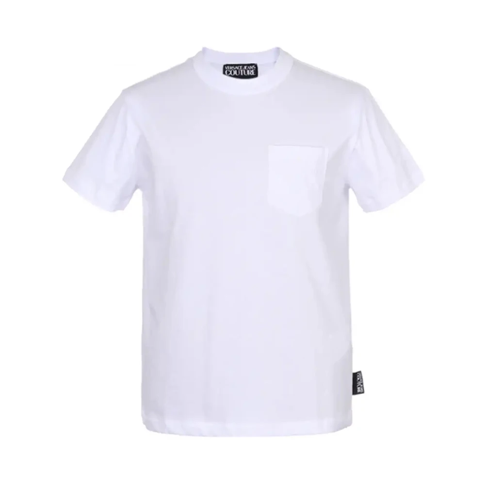 商品[国内直发] Versace|VERSACE JEANS 男士白色T恤 B3GVA7TC-30319-003,价格¥657,第1张图片