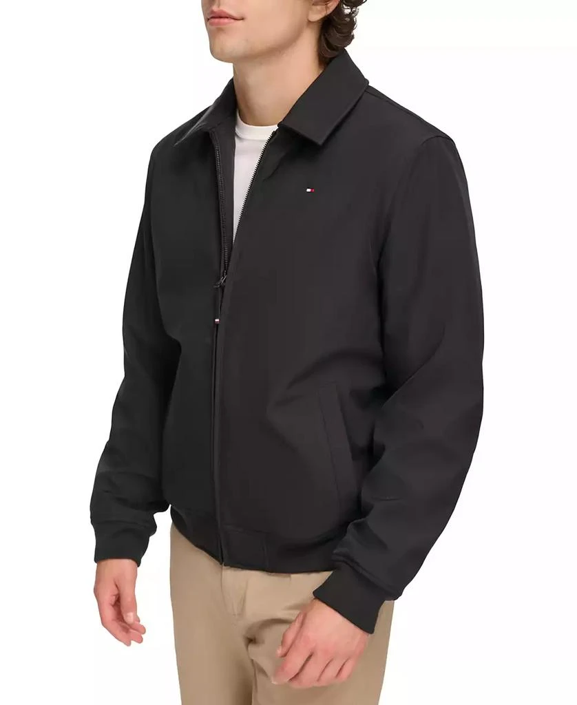 商品Tommy Hilfiger|Men's Classic Soft-Shell Bomber Jacket,价格¥456,第5张图片详细描述