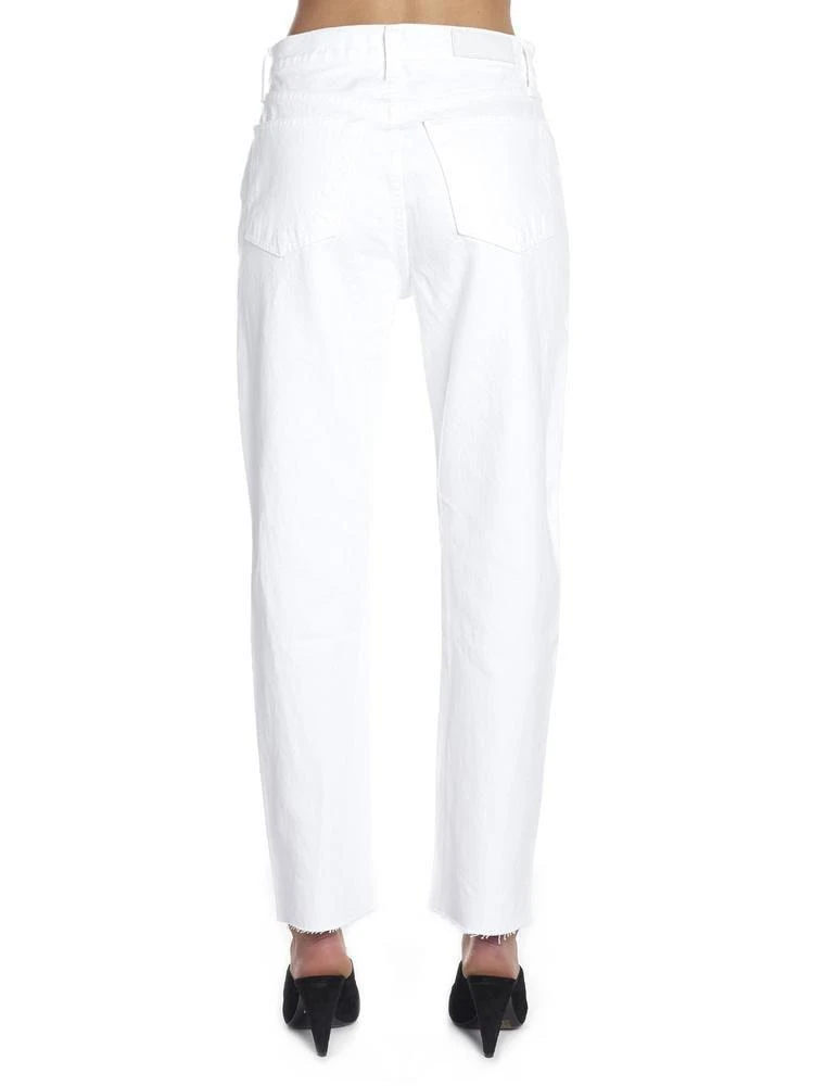 商品Re/Done|RE/DONE High Rise Stove Pipe Cropped Jeans,价格¥964,第2张图片详细描述