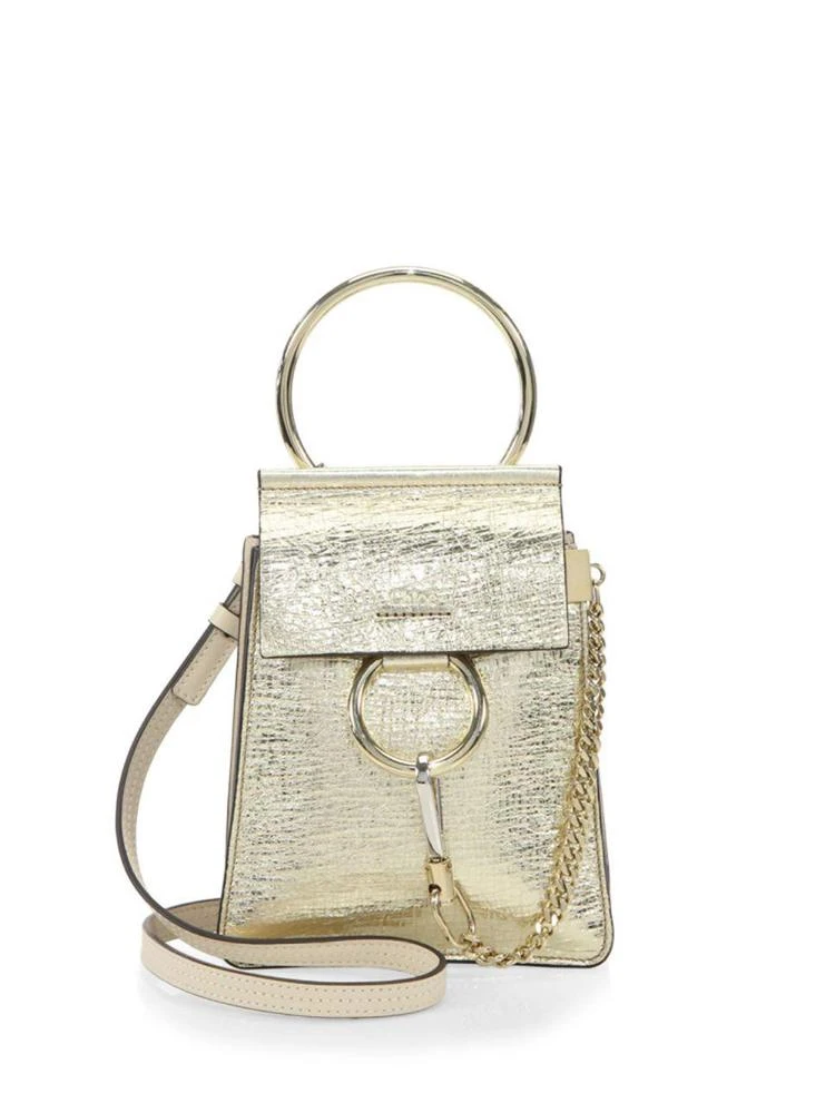 商品Chloé|Faye Mini Bracelet Leather Shoulder Bag,价格¥6599,第1张图片