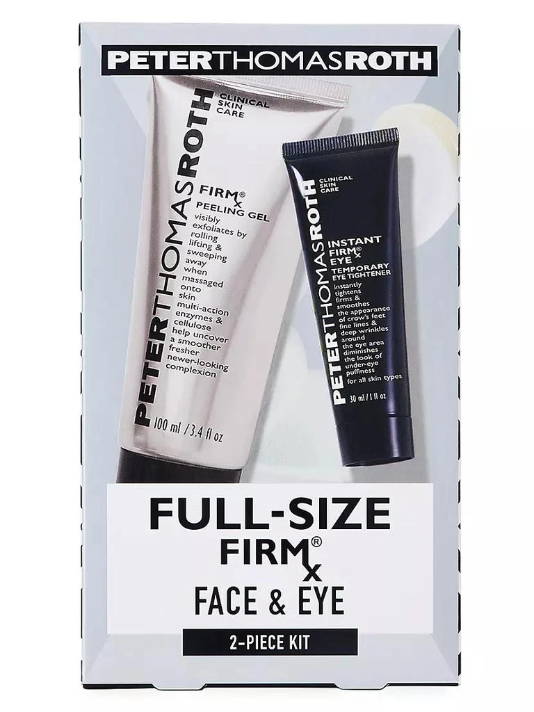 商品Peter Thomas Roth|FIRMx® Face & Eye 2-Piece Full-Size Gel & Tightener Set,价格¥368,第2张图片详细描述