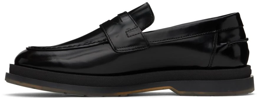 商品Hugo Boss|Black Leather Loafers,价格¥1322,第3张图片详细描述