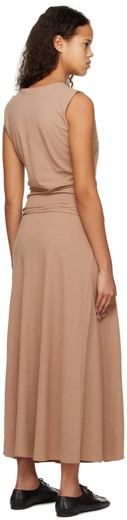 商品Lemaire|Tan Belted Midi Dress,价格¥1543,第3张图片详细描述