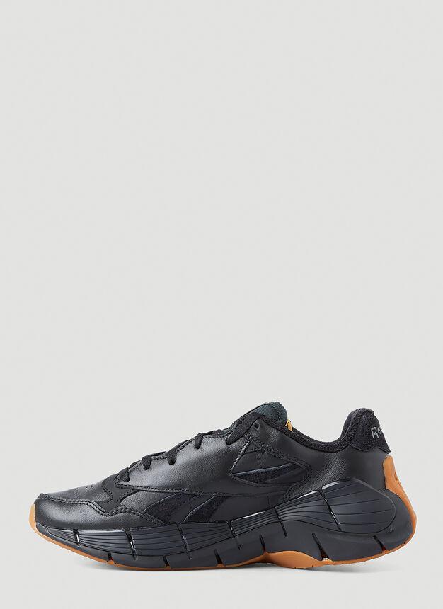 商品Reebok|Zig Kinetica 2.5 Plus LVC43 Sneakers in Black,价格¥622,第5张图片详细描述