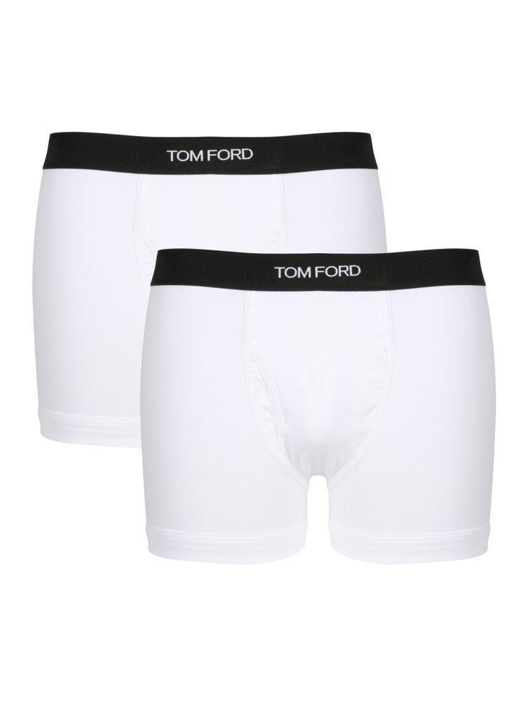 商品Tom Ford|Tom Ford Logo Waistband Pack Of Two Briefs,价格¥418-¥679,第1张图片