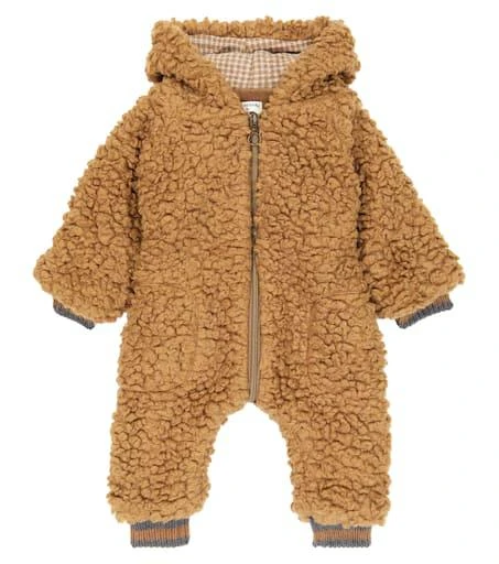 商品1 + in the Family|Baby Eneko zip-up teddy onesie,价格¥527,第1张图片