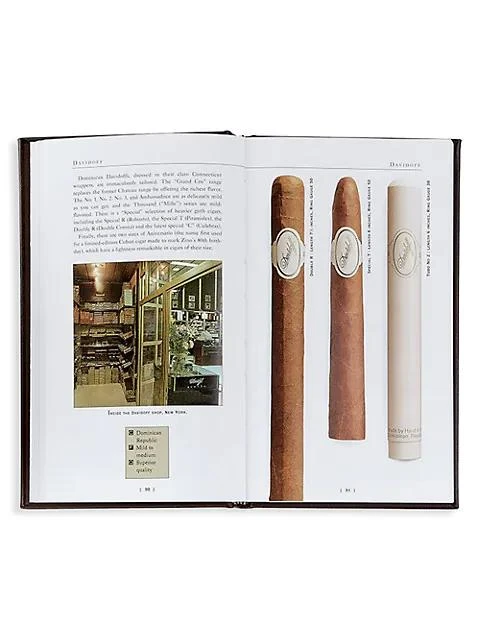 ''The Cigar Companion'' Leather-Bound Book 商品