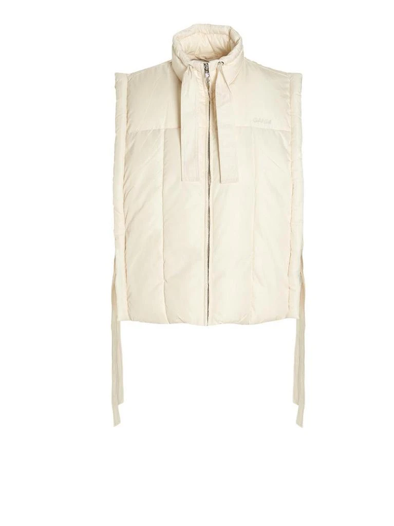 商品Ganni|Ganni Logo Embroidery Vest,价格¥1587,第1张图片