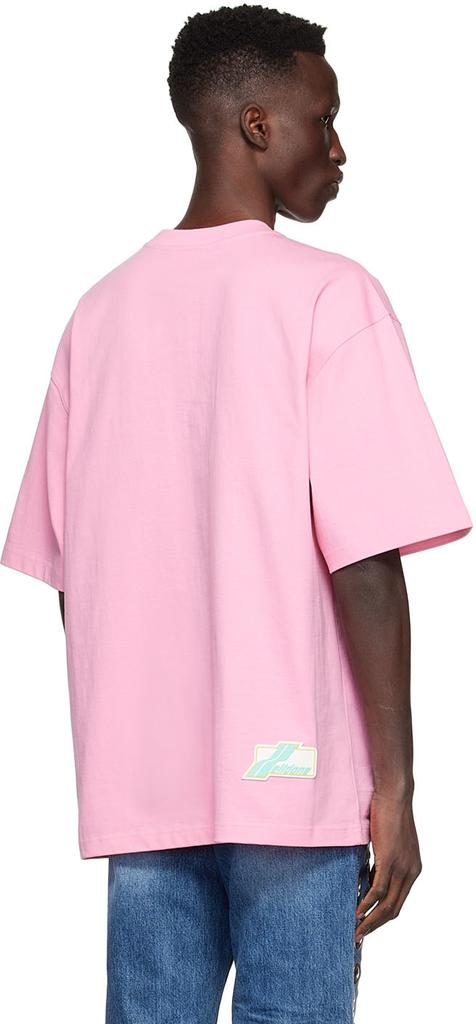 Pink Cotton T-Shirt商品第3张图片规格展示