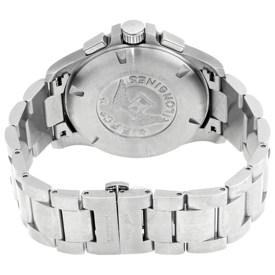 商品Longines|Conquest V.H.P. Chronograph Quartz Silver Dial Men's Watch L3.727.4.76.6,价格¥6968,第3张图片详细描述