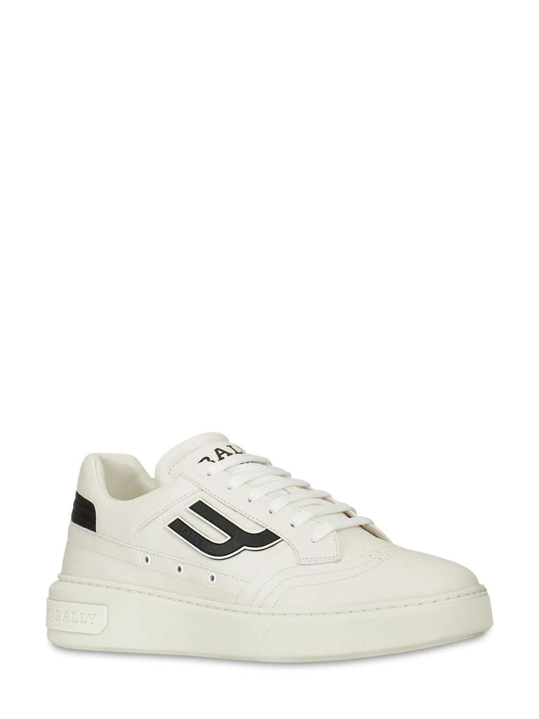 商品Bally|Logo Leather Sneakers,价格¥1241,第2张图片详细描述