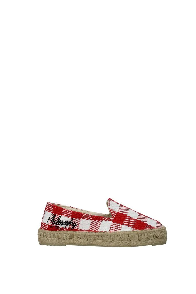 商品MANEBÍ|Espadrilles philosophy Fabric Red White,价格¥700,第1张图片