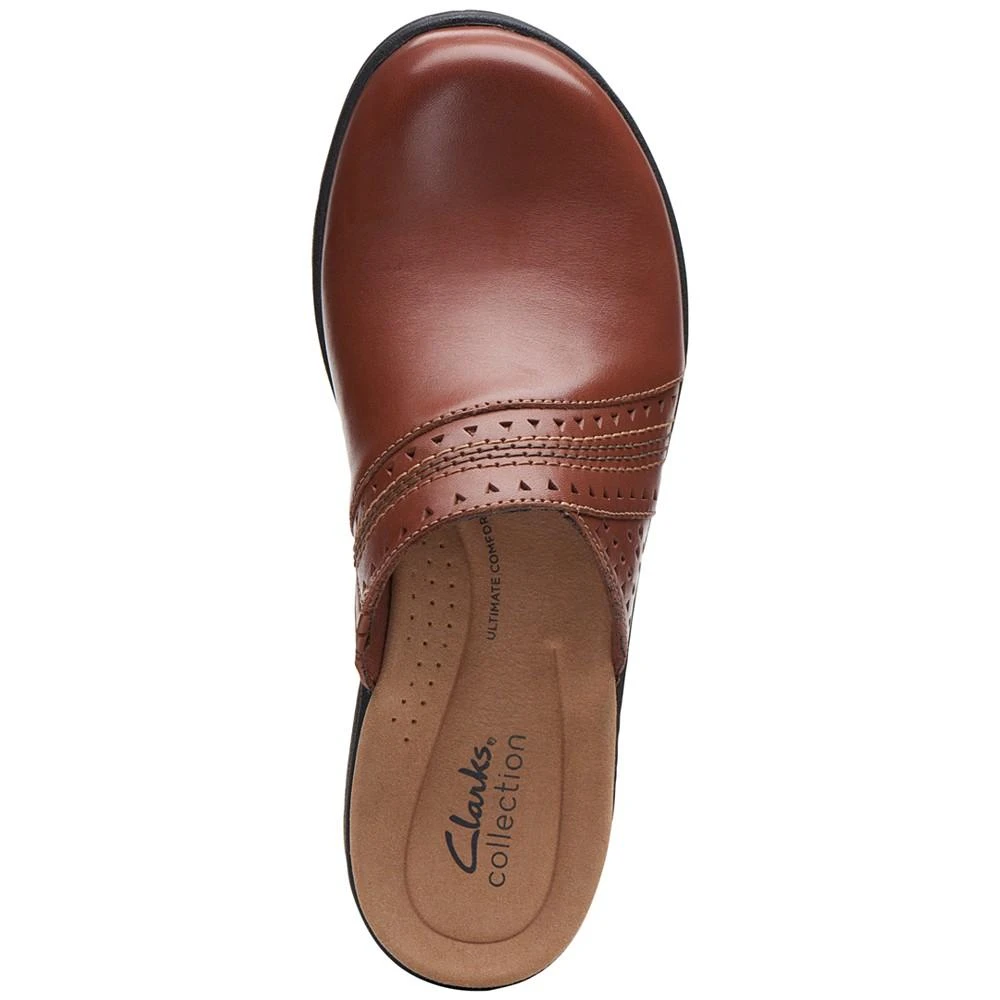 商品Clarks|Women's Laurieann Ease Perforated Slip-On Clogs,价格¥427,第4张图片详细描述