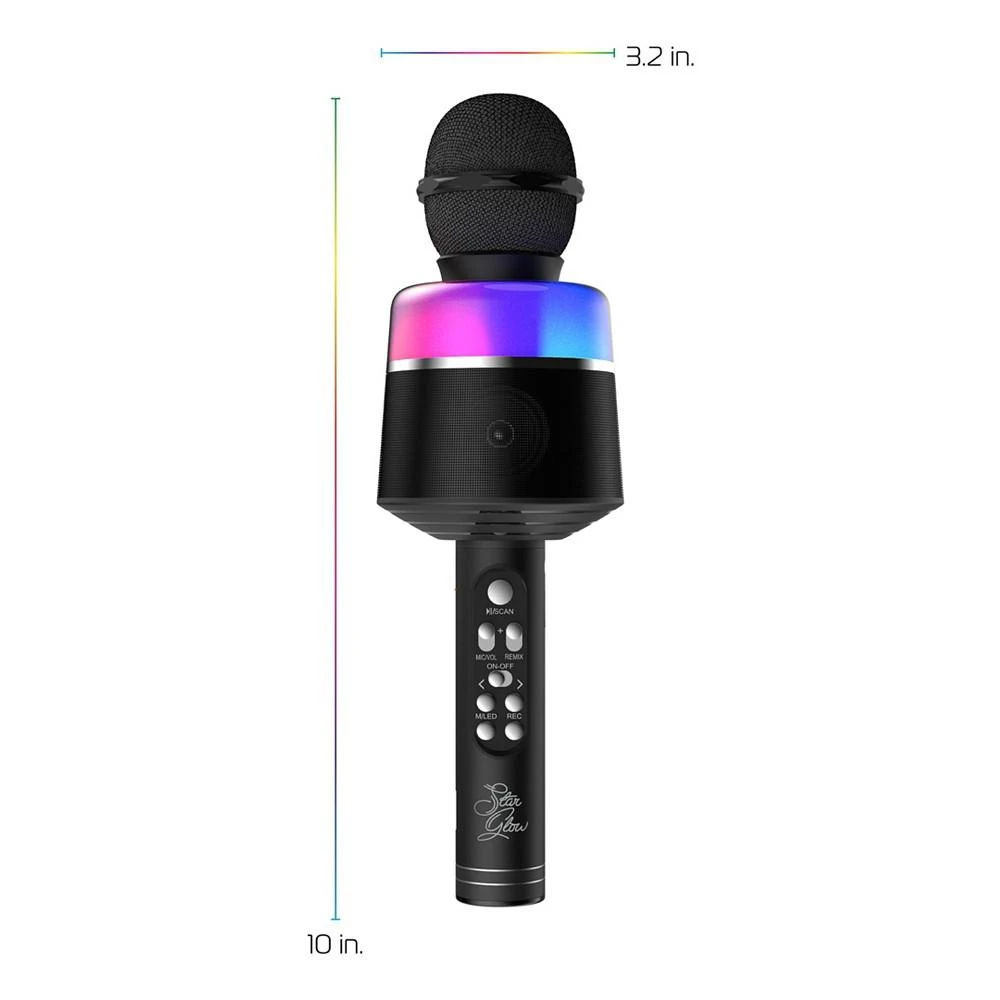 Glam Nation Star Glow LED Karaoke Microphone 商品