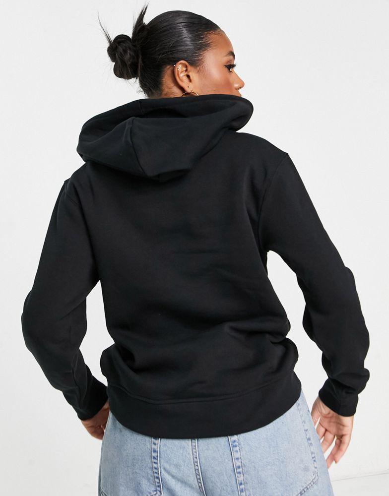 adidas Originals Essentials fleece hoodie in black商品第2张图片规格展示