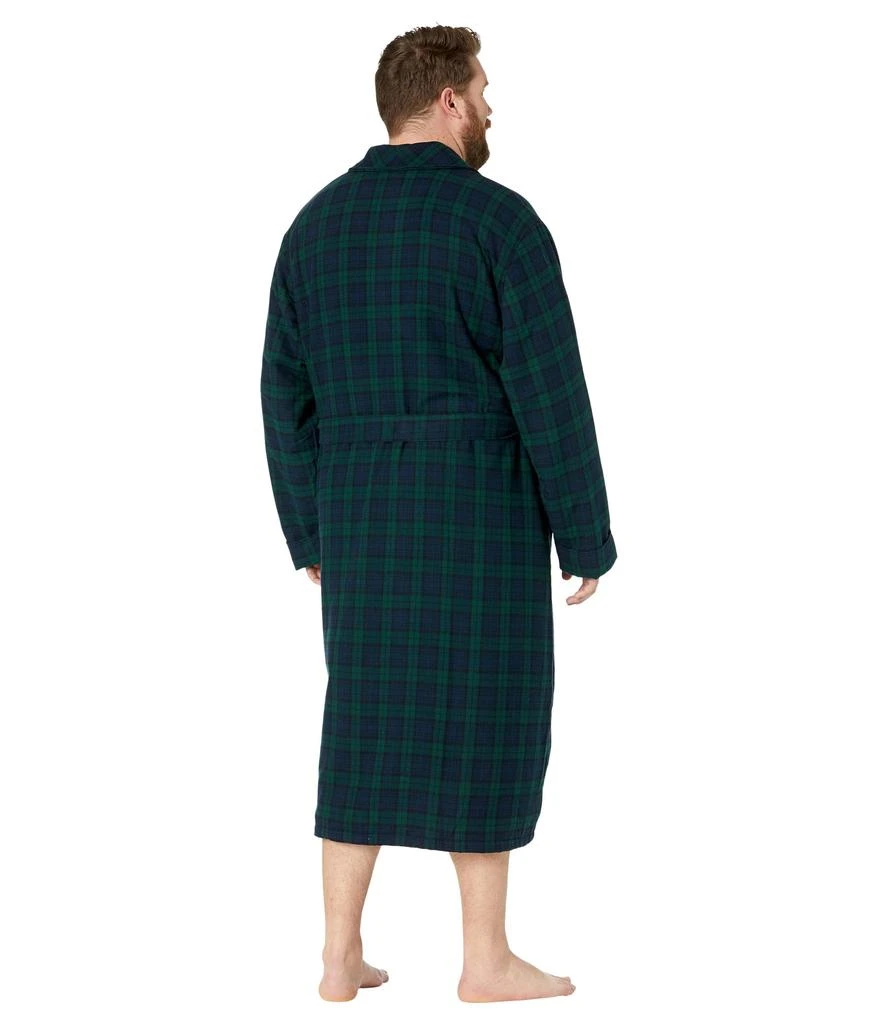 商品L.L.BEAN|Scotch Plaid Flannel Robe Sherpa Lined Tall,价格¥579,第2张图片详细描述
