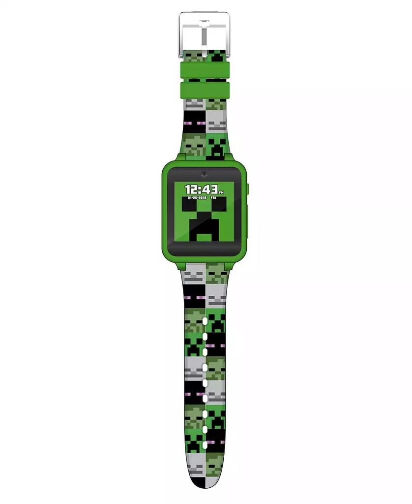 商品Minecraft|Children's Green Silicone Smart Watch 38mm,价格¥281,第2张图片详细描述