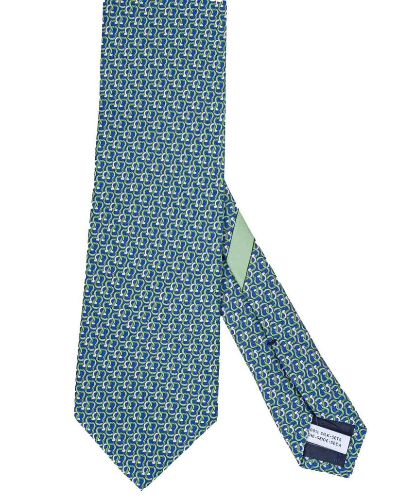 商品Salvatore Ferragamo|Salvatore Ferragamo Micro Pattern Printed Tie,价格¥1523,第2张图片详细描述