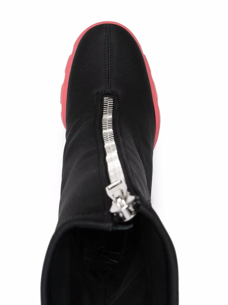 商品Alexander McQueen|ALEXANDER MCQUEEN - Slim Tread Ankle Boots,价格¥7295,第3张图片详细描述