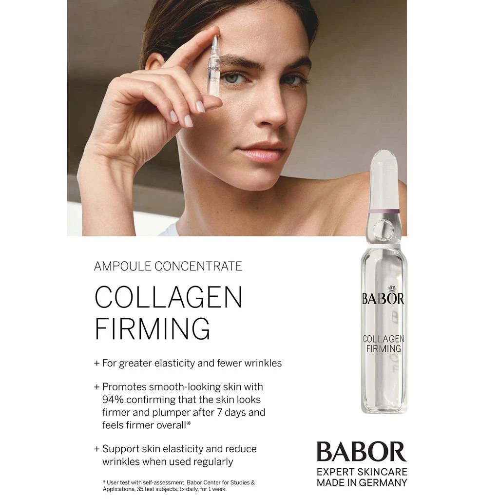 商品BABOR|BABOR Collagen Firming Ampoule Concentrate 14ml,价格¥417,第5张图片详细描述