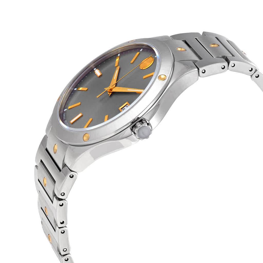 商品Movado|Movado Quartz Grey Sunray Dial Mens Watch 0607514,价格¥6222,第4张图片详细描述