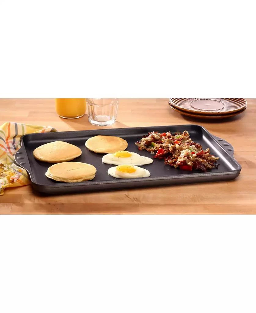 商品Swiss Diamond|HD Double Burner Griddle - 17" x 11",价格¥1953,第2张图片详细描述