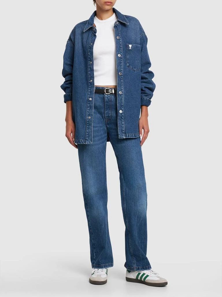 商品AMI|Ami Paris Cotton Denim Shirt,价格¥2372,第1张图片详细描述