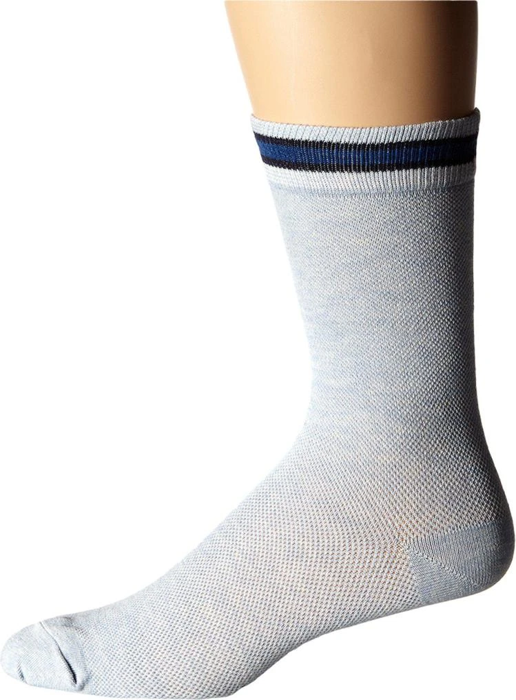 商品Lacoste|Bi-Color Bird's Eye Pique Sock,价格¥68,第2张图片详细描述