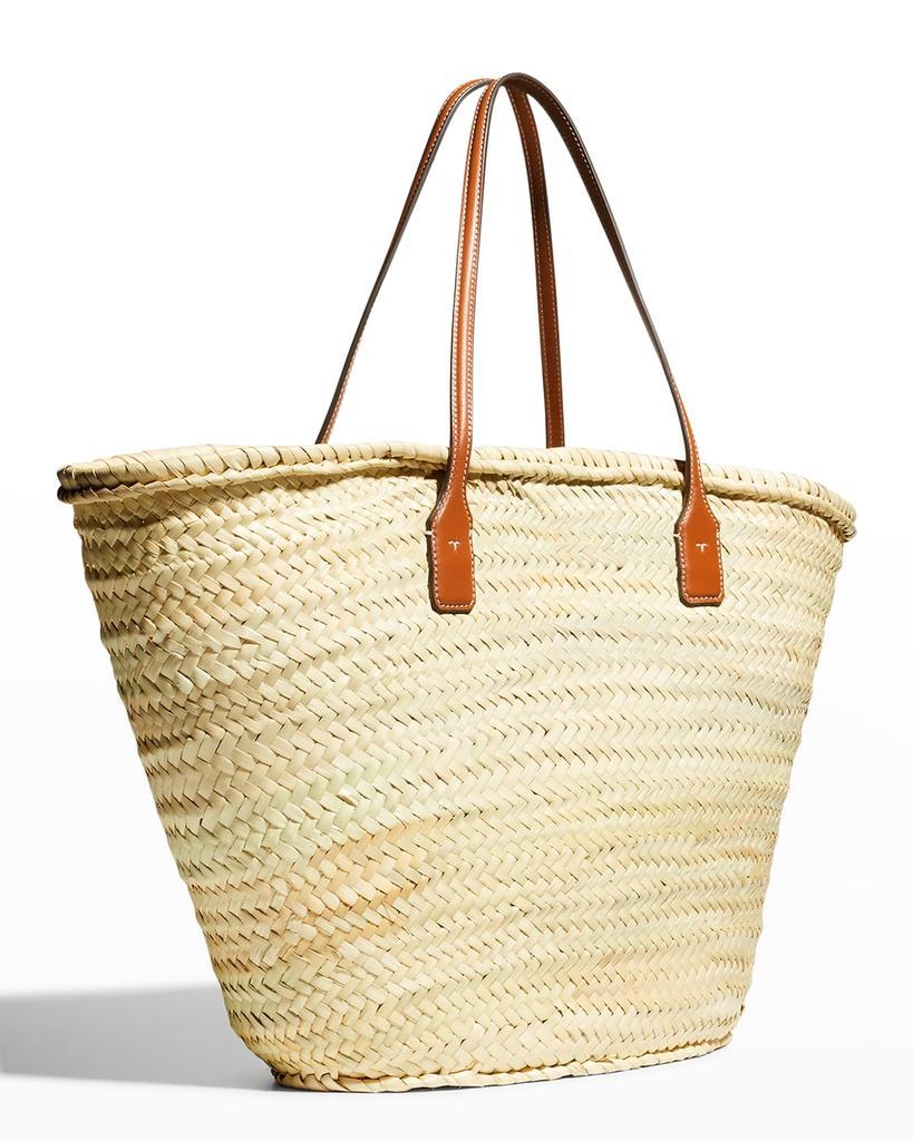 商品Tory Burch|Ella Large Straw Basket Tote Bag,价格¥2631,第6张图片详细描述