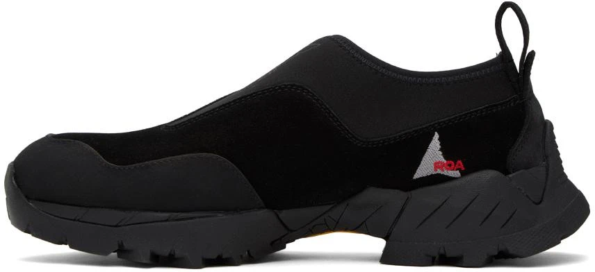 商品ROA|Black Slip-On Sneakers,价格¥1703,第3张图片详细描述