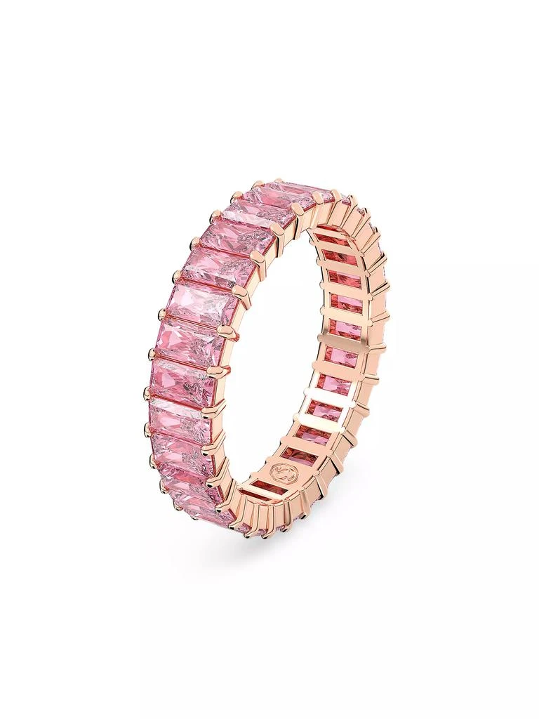 商品Swarovski|Matrix Chroma Rose Gold-Plated Ring,价格¥783,第3张图片详细描述