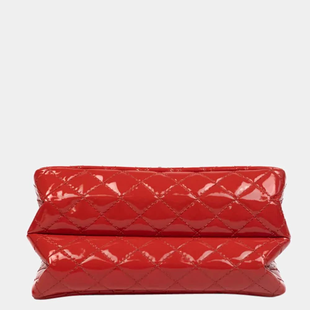 商品[二手商品] Chanel|CHANEL 2.55 Vernis Shoulder bag in Red Patent leather,价格¥19450,第4张图片详细描述