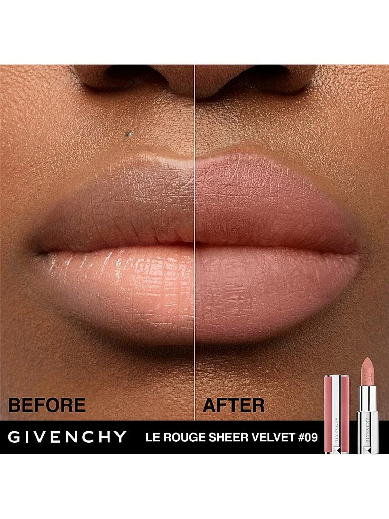 商品Givenchy|Le Rouge Sheer Velvet Lipstick,价格¥354,第5张图片详细描述