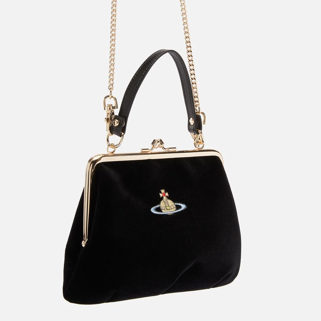 商品Vivienne Westwood|Vivienne Westwood Granny Frame Velvet Purse,价格¥1890,第5张图片详细描述