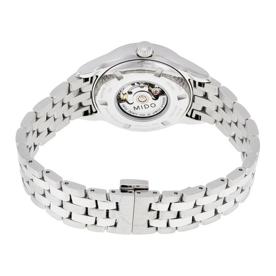 商品MIDO|Belluna Automatic Silver Dial Ladies Watch M0012301103191,价格¥2228,第3张图片详细描述