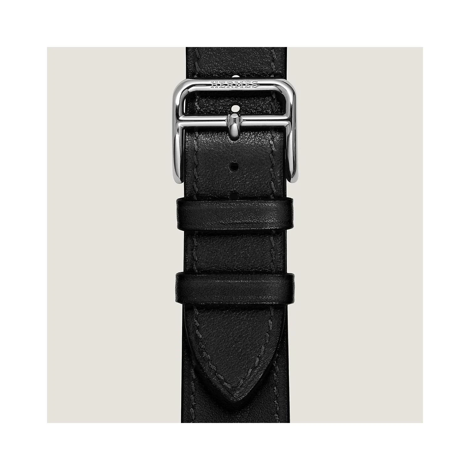 商品Hermes|【预售】 爱马仕 24秋冬 女士 手表带 Bracelet pour Heure H Moyen modèle 30 mm, simple tour WKB0102WK89113,价格¥3173,第1张图片