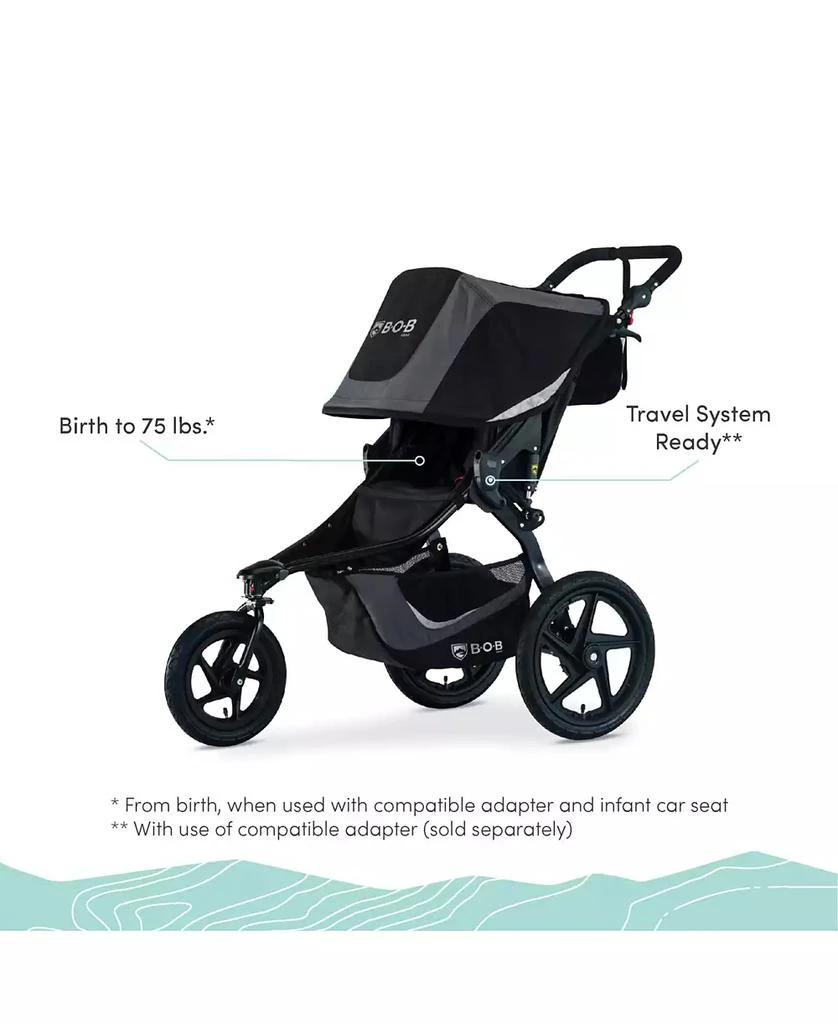 商品BOB|Gear Revolution Flex 3.0 Jogging Stroller,价格¥4112,第2张图片详细描述