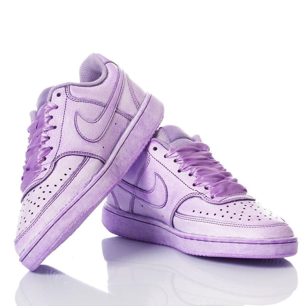 商品NIKE|Nike Women's  Purple Leather Sneakers,价格¥2522-¥2583,第6张图片详细描述