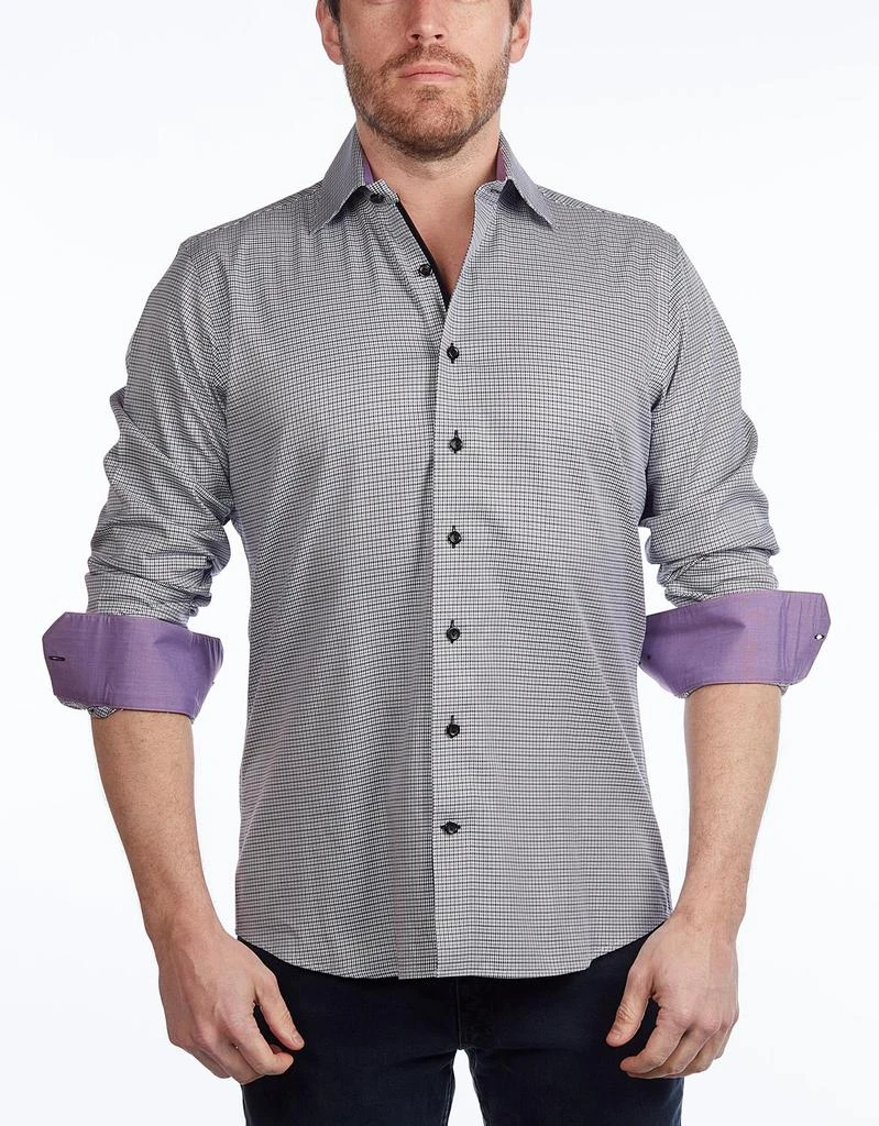 商品Levinas|Contemporary Fit Contrast Detailed Button Down,价格¥303,第1张图片