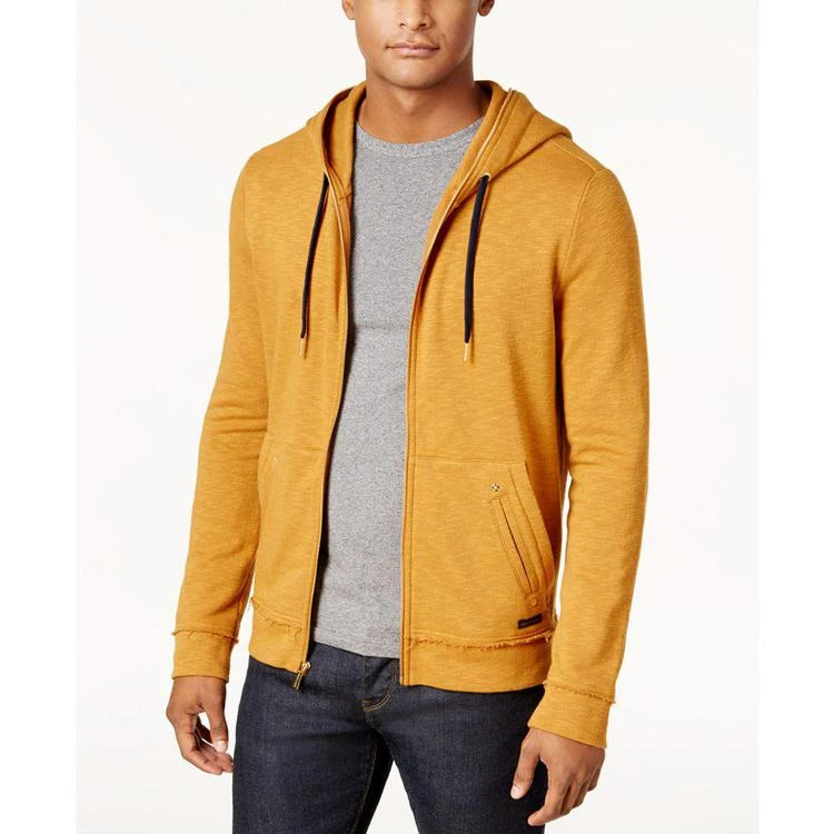 商品Sean John|Men's Full-Zip Drop-Tail Hoodie, Created for Macy's,价格¥267,第1张图片