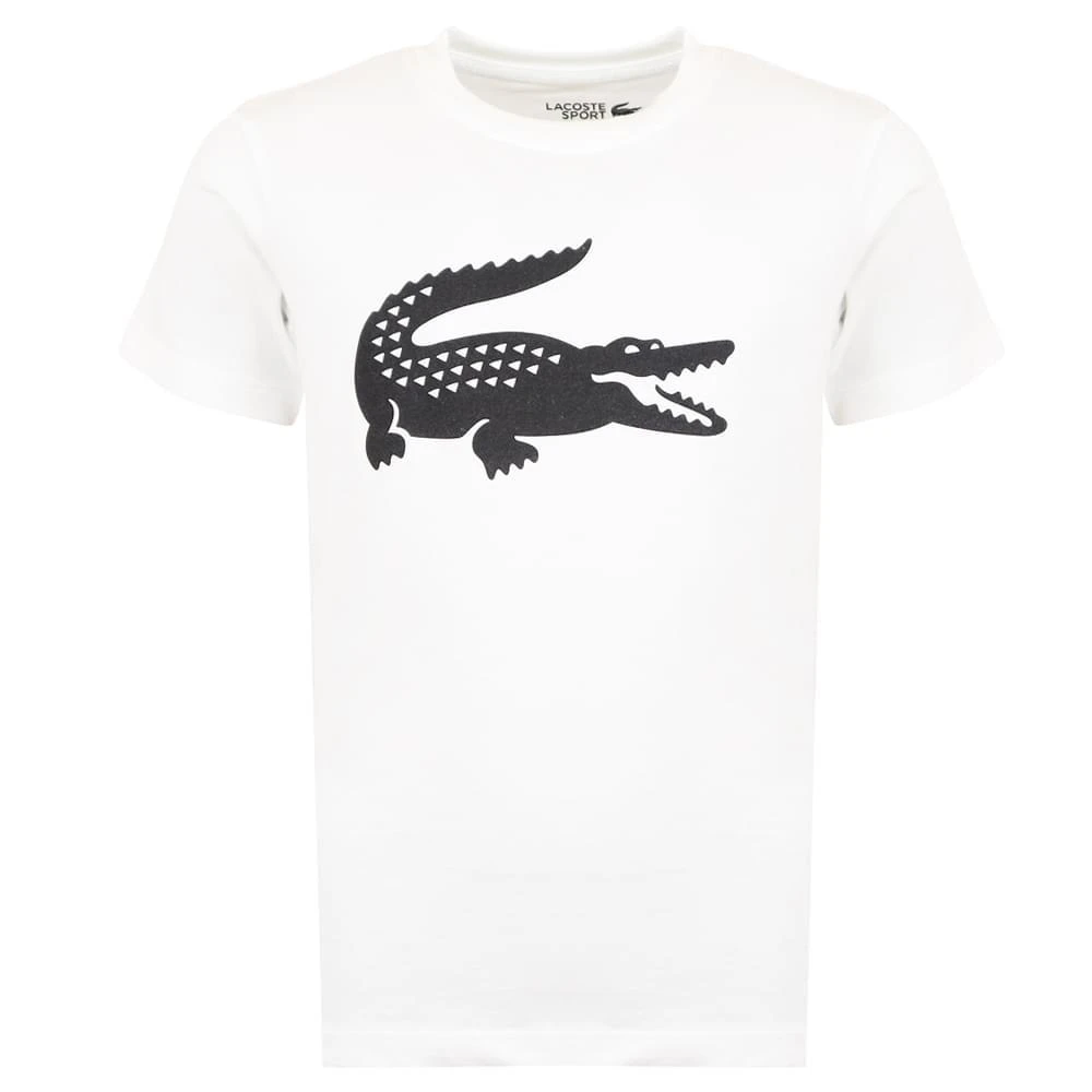 商品Lacoste|White & Black Large Logo T Shirt,价格¥95,第1张图片